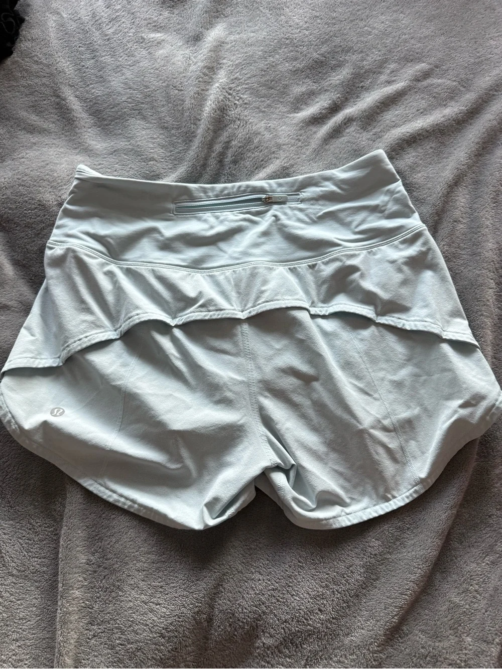 Light Blue Lululemon shorts